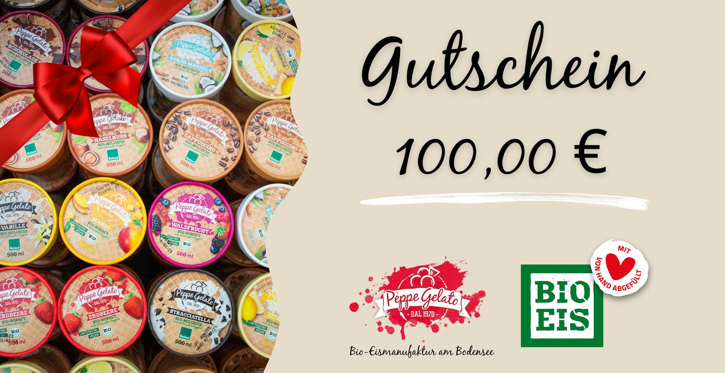 Geschenkgutschein 100 €