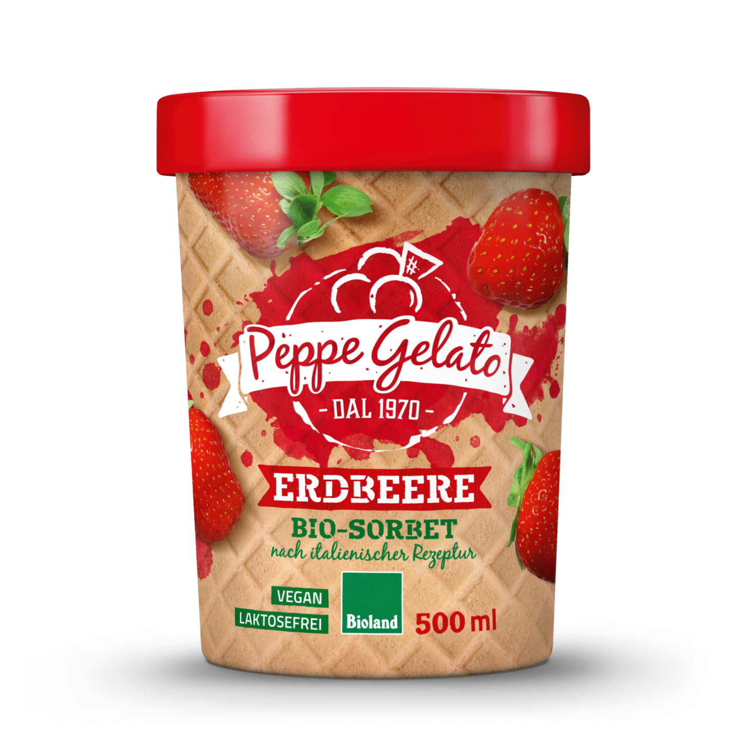 Erdbeersorbet 500 ml