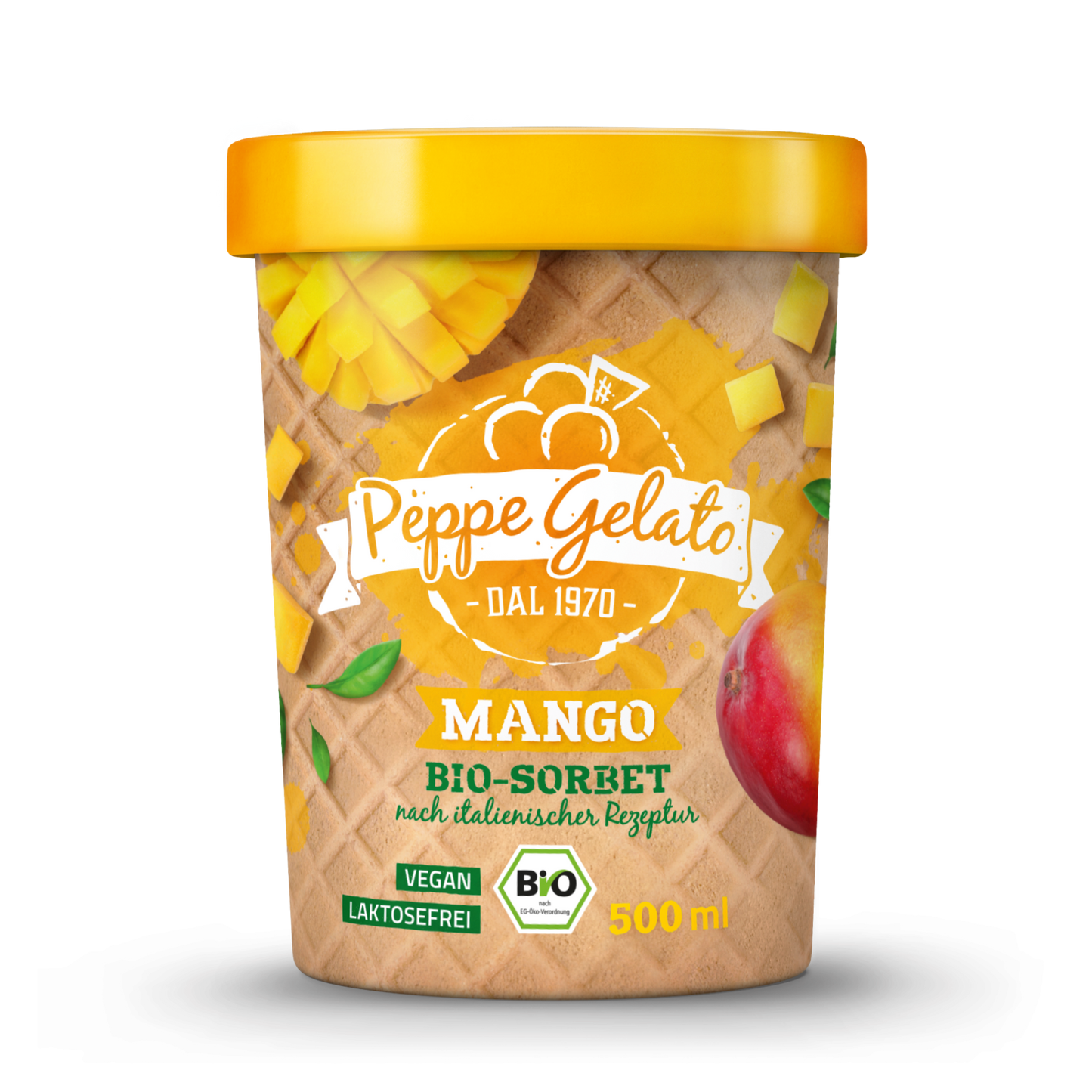Mangosorbet 500 ml